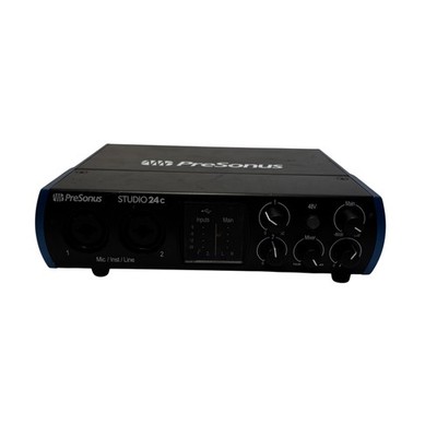 PreSonus Studio24 2-In 2-Out USB Audio Interface 24-Bit 192kHz