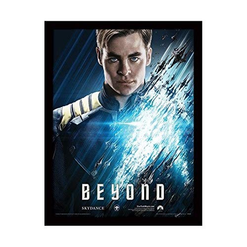 Pyramid International Star Trek Auerhalb Kirk Gerahmter Kunstdruck Kuriositt 10990₽