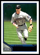 Aaron Hill 2011 Topps Lineage #97 Blue Jays MLB READ FREE SHIPPING AutographDen
