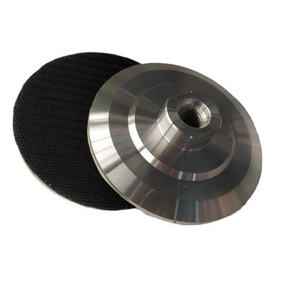 4''-7'' Aluminum Hook & Loop Backer Plate 5/8''-11 Thread Polisher Grinder