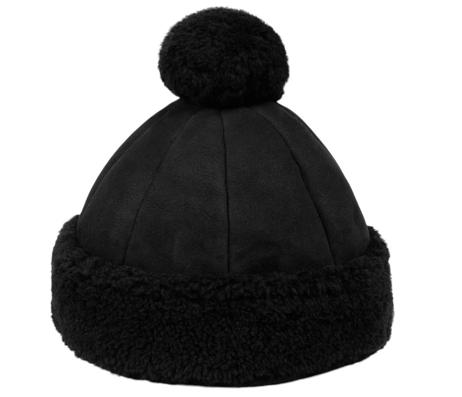 Auténtico gorro de cuero de oveja con apliques Gucci Dana para mujer M nuevo $980 Foto 4 de 4