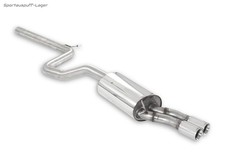 Milltek Sportauspuffanlage ab OPF Audi A1 40TFSI Typ GB 2x76mm doppelwandig