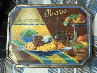 Beatties Assortment Biscuit Tin.