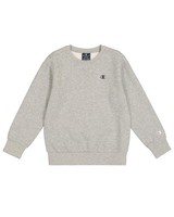 Champion Jungen Powerblend Fleece Crewneck Sweatshirt Hellgrau GrößE 146