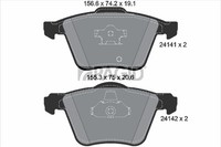 Pagid Bremsbelagsatz Scheibenbremse T1488N FüR Volvo XC90 1 275 VAN AWD