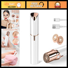 Painless Facial Hair Remover for Women - Mini Electric Shaver  Epilator, Portab