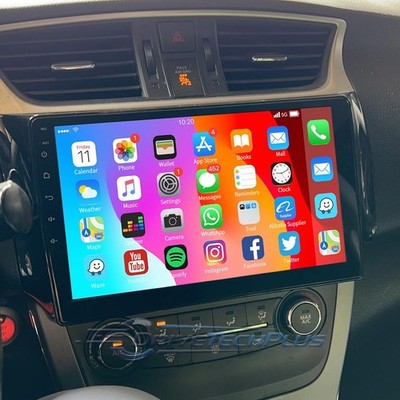 For 2013-2018 Nissan Sentra 10.1'' Android 13 CarPlay Car Stereo Radio GPS Navi