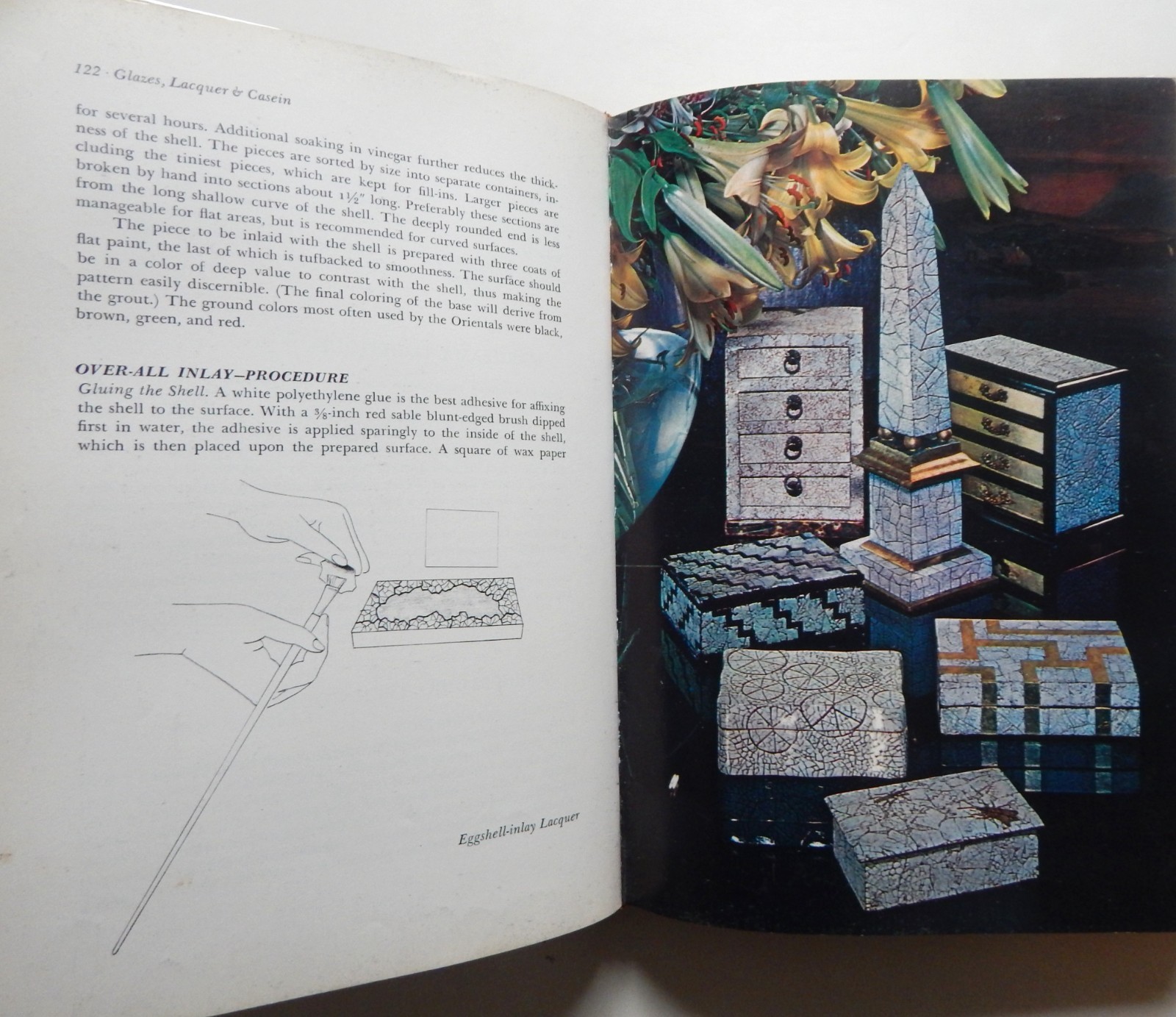 The Art of the Painted Finish for Furniture & Decoration Antique Lacquer Gilding