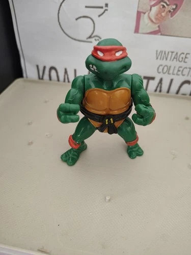 Vintage TMNT Ninja Turtles Figure Michaelangelo 1988