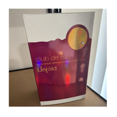 Armaf Club de Nuit Untold EDP Eau de Parfum Spray, Regular Size 3.6 fl oz