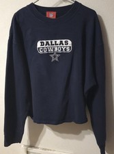 DALLAS COWBOYS Women's Embroidered Sweatshirt Sz XXL NFL Football Team Apparel