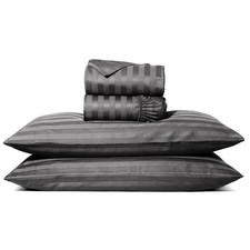 Texas Linen Co. 100 Egyptian Cotton King Size Sheets Set - Series Lonestar
