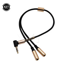 3.5mm AUX Y Splitter 1 Male to 2 Female Audio Adapter Cable