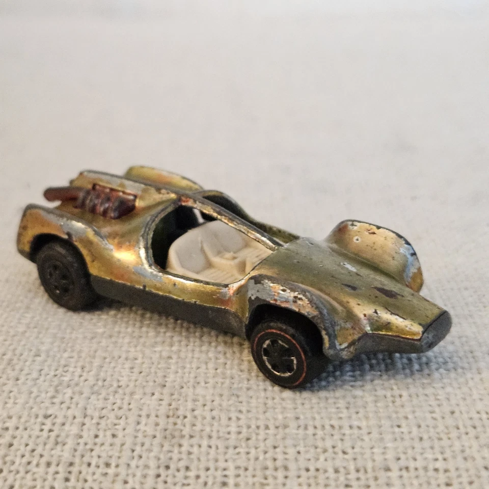Vintage Hot Wheels Redline Mantis 1969 Red Hong Kong Vtg - Image 2 of 4