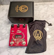 Used Walrus Audio SILT Red Harmonic Tube Fuzz Guitar Effects Pedal