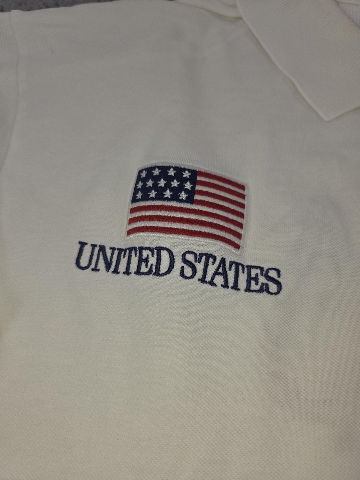 USA Olympics Shirt Vancouver 2010 Team USA Mens 3XL White Polo Ralph Lauren thumbnail 3