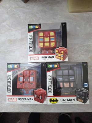 New Spider-Man IronMan BatMan Rubik's Cube  3x3 Cube with Stand for Displaying