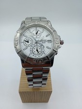 Seiko Chronograhe 50 M V657  Verre  Pile Neuf Couronne Système Visé Pas Marché !