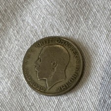 1921 Great Britain George V - One Florin coin