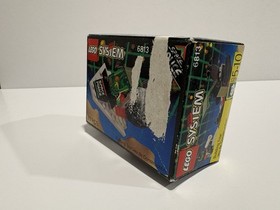 Lego 6813 Galactic Chief, Space Police II, 1993, Complete With Box & Instruction