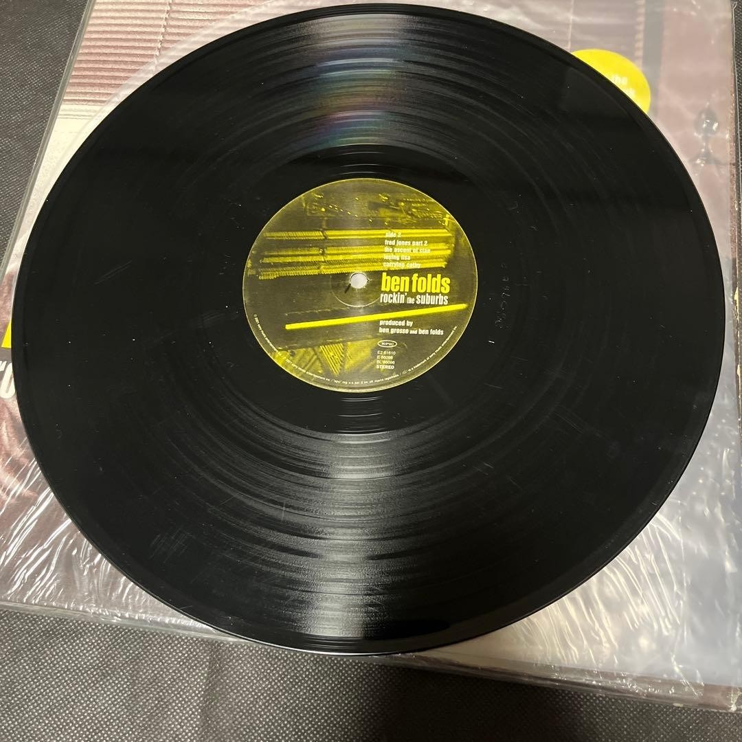 BEN FOLDS ROCKIN' THE SUBURBS EPIC E261610 US ORIGINAL VINYL 2LP