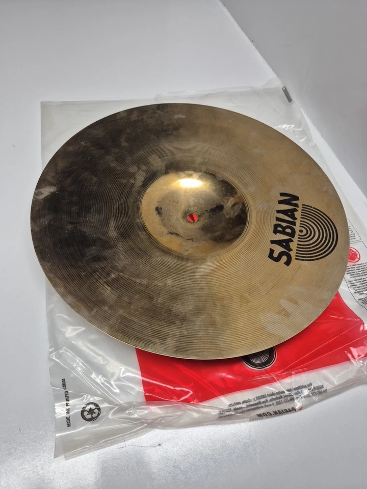 Platillo Sabian HHX de 14 pulgadas X-Plosion Crash, logotipo antiguo Foto 4 de 4