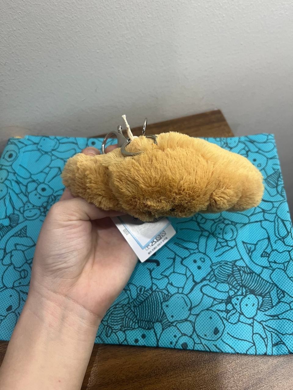 Jellycat Amuseables Croissant Plush Bag Charm Keychain Soft Collectible Toy