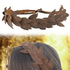 Elfen-Kopfschmuck, mittelalterlicher Kranz, Blumen-Haarschmuck für Party,