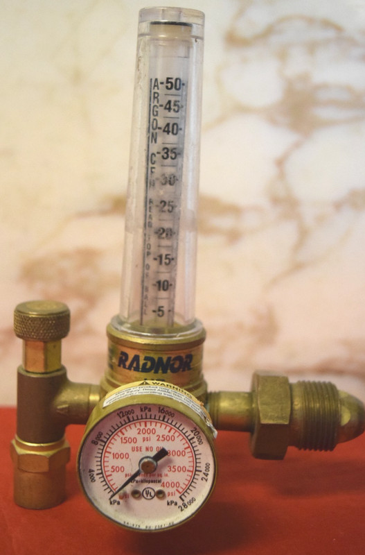Radnor HRF 1425-580 Flowmeter Gas Regulator