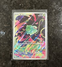 Pokemon Bulbasaur STAMPED Illustration Rare Mega Evolution 133/132 ENG