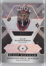 2021 Black Diamond Relic Rookie Gems Single 51/99 Filip Gustavsson #BDR-FG 7ci