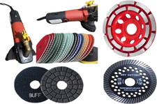 Granite Countertop Polishing & Cutting & concrete Grinding Kit for Beginners