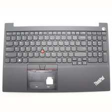 New Palmrest Upper Case US Int'l Non Backlit KB FP for ThinkPad E15 Gen 3 Gen 4