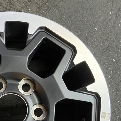 Toyota Machined Black Tacoma Wheel 17x7.5 2024-2025 Rim OEM Factory 10638 - Picture 4 of 12