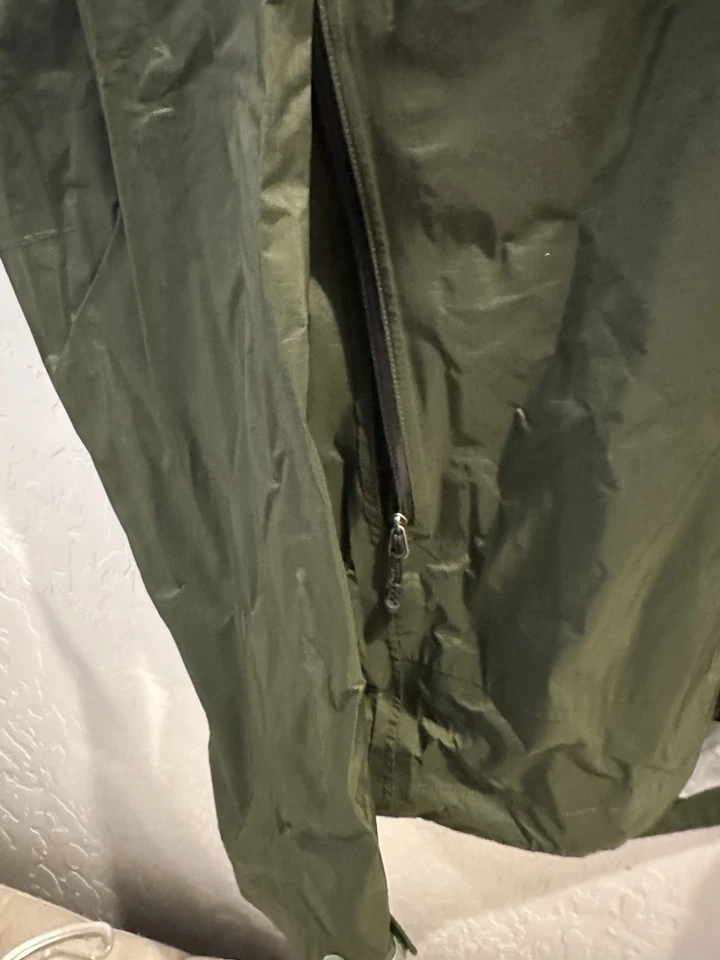 Chaqueta de Lluvia Patagonia Para Hombres Mediana Verde Torrentshell Cortavientos H2No *LEER DESCRIPCIÓN* Foto 4 de 4