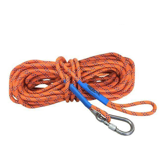 Corde 20 m 8 mm imputrescible et résistante aux rayons UV pour l'extérieur