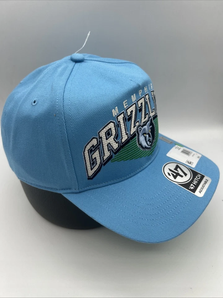 Gorra Memphis Grizzlies '47 Marca "Azul Cielo" Pamona Enganche Golf Snapback Gorra H118 Foto 3 de 4