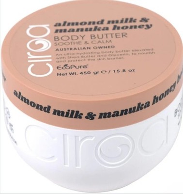 Ciroa Almond Milk & Manuka Honey Soothe & Calm Body Butter 15.8 Oz