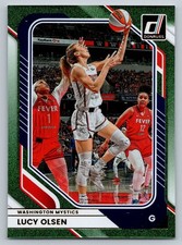 2026 Donruss WNBA #43 Lucy Olsen Green Shimmer