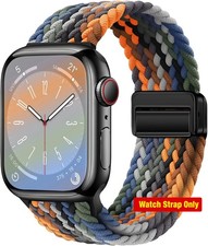 Stretchy Braided Strap Compatible with Apple Watch 38mm 40mm 41mm 42mm 44mm