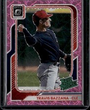 2026 Donruss #164 Travis Bazzana Optic Pink Velocity #/79