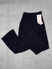 VTG Eurotard Black Dance Pants Small Straight Leg USA Made NWT