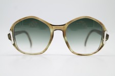 Vintage Sunglasses Saphira Vintage Brown Silver Oval