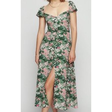 Reformation Baxley Floral Dress