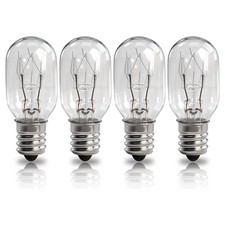 4 Pcs 15W 120V Sewing Machine Light Bulb - Incandescent Compatible 4