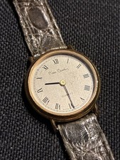 Unusual Piere Cardin Right Handed Quartz Watch !! Needs Attention