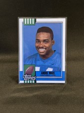 1990 Topps Traded #26T Andre Ware Rookie Card RC. rookie card picture