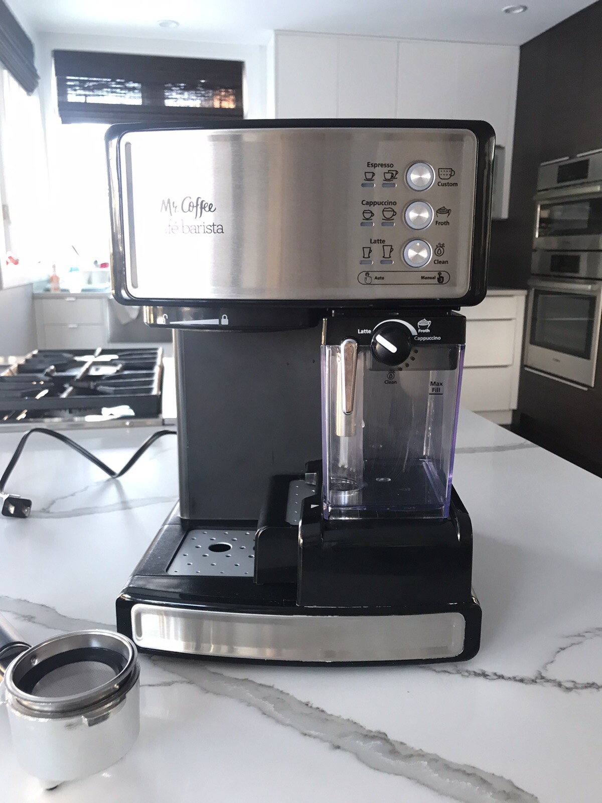 Mr. Coffee BVMCECMP1000RB Café Barista Espresso and Cappuccino Maker