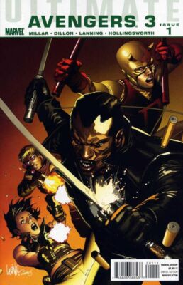 Ultimate Avengers 3 (2010) #   1 Cover A (7.0-FVF) 1st Ultimate Daredevil 2010