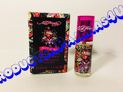 Ed Hardy HEARTS & DAGGERS Eau de Parfum .25oz/7.5ml MINI Free Shipping 